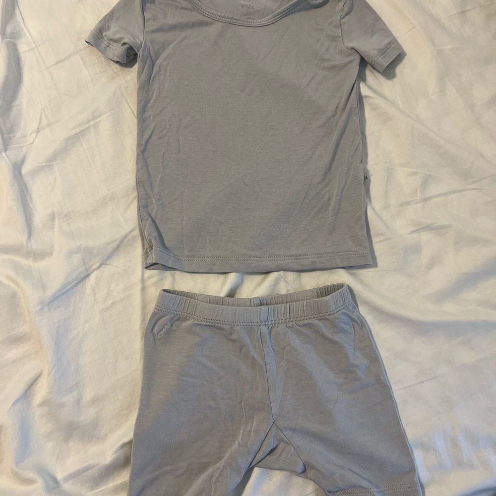 Kyte BABY Gray Kids Pajama Set